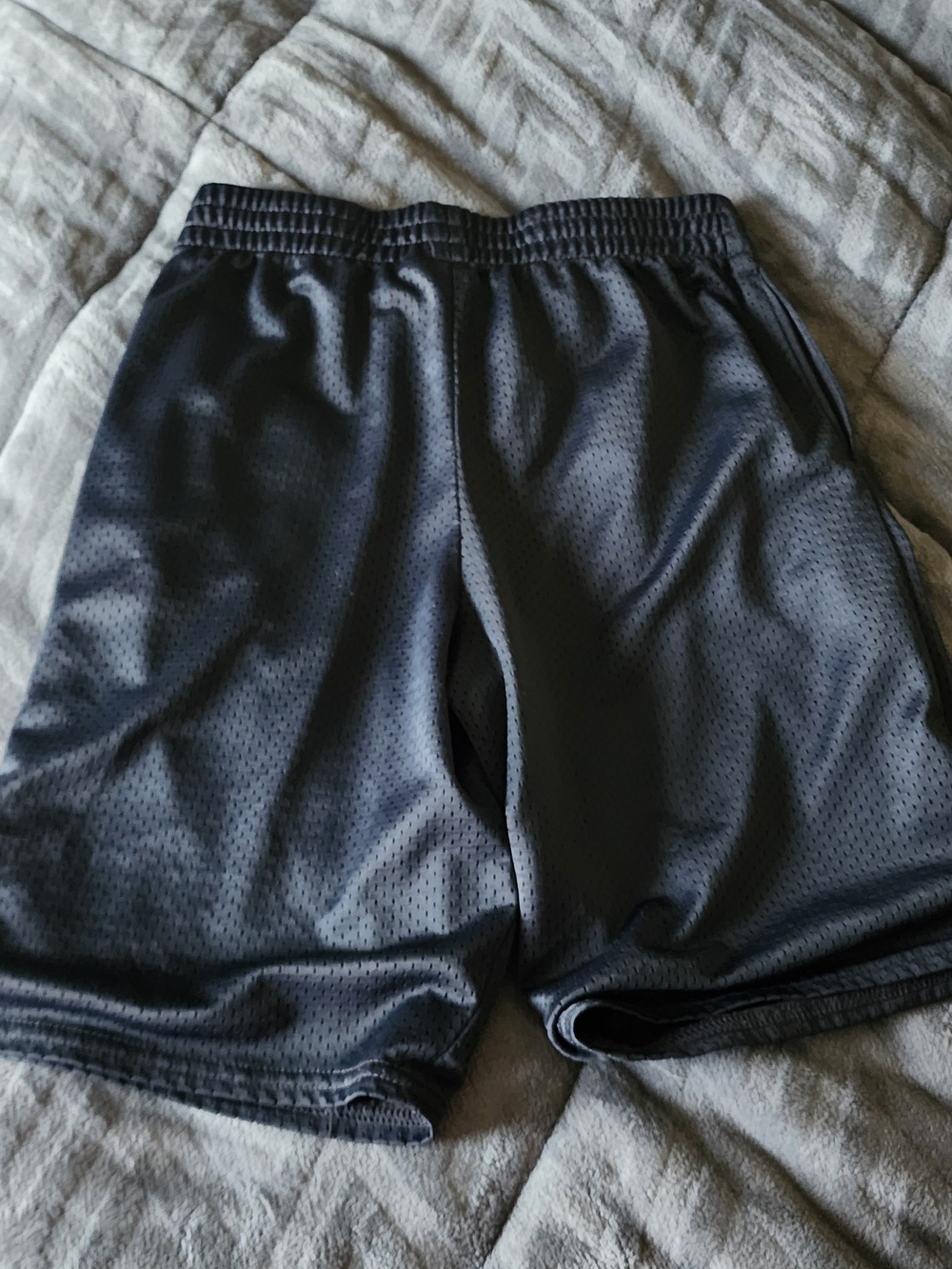 Athletic Works Black Mesh Kids Shorts Size Large